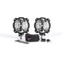 KC HiLiTES 91301 KC Pro6 Gravity LED 6in Infinity Ring Spot 2-Light System Universal