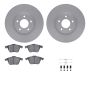 Dynamic Friction 4612-80004 Rotor Kit