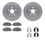 Dynamic Friction 4512-76148 Rotor Kit