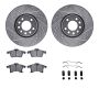 Dynamic Friction 7512-65010 Rotor Kit