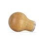 Mishimoto Round Steel Core Wood Shift Knob - Beech