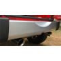 Omix Rear Bumper Applique Silver 07-18 Jeep Wrangler