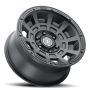 ICON Thrust 17x8.5 5x4.5 0mm Offset 4.75in BS Satin Black Wheel
