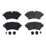 PowerStop 17-1898 PowerStop - Z17 Low-Dust Ceramic Brake Pads with Hardware