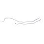 RIGHT STUFF DETAILING RSDFRA7002S 70 - 74 GM Rear Axle Brake Lines - Stainless