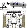 Nitrous Express 93306-15 8 CYL DRY DIRECT PORT, FOUR STAGE, 8 SOLENOIDS, WITH 15LB BOTTLE (200-600HP)