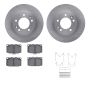 Dynamic Friction 6512-80104 Rotor Kit