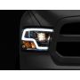 Raxiom R111517 09-18 Dodge RAM 1500 Non-Projector LED Halo Headlights- Chrome Housing (Clear Lens)