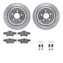 Dynamic Friction 7612-63083 Rotor Kit