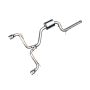 AWE Tuning 3020-32022 VW MK7 GTI Track Edition Exhaust - Chrome Silver Tips