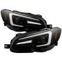 SPYDER 5088109 High-Power LED Module ( Low Beam ) Equipped Headlights - Black