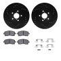 Dynamic Friction 8512-13020 Rotor Kit