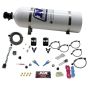 Nitrous Express 20315-15 DODGE EFI FULL RACE (100-150-200-300HP) DUAL NOZZLE WITH 15LB BOTTLE