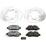 PowerStop K7149-36 Z36 Truck and SUV Carbon-Fiber Ceramic Brake Pad and Drilled & Slotted Rotor Kit