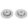 PowerStop EBR1042XPR PowerStop Evolution Performance Drilled, Slotted & Plated Brake Rotor Pair