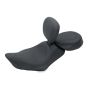 Mustang Motorcycle 76725 Mustang 04-21 Harley Sportster Wide Tripper Passenger Seat - Black