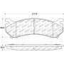 StopTech Street Rear Brake Pads 99-13 Chevrolet Silverado 2500