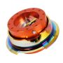 NRG SRK-280OR-MC Quick Release Gen 2.8 - Orange Body / Neochrome Ring