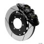 Wilwood 140-15525 AERO4 Spec 37 GT FrontTruck Kit 14.25in Black 1997-2018 Nissan Y61 Patrol w/lines