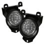 SPYDER 5015662 LED Fog Lights w/Switch - Clear