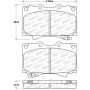 Stoptech 308.07720 Street Brake Pads