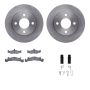 Dynamic Friction 6512-40167 Rotor Kit