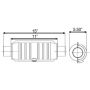 Different Trend Regular Catalytic Converters OBD II Epa Complant 43354