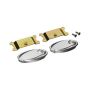 LOKAR LOKIDH-2001 Oval Interior Door Handles- Polished