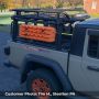 Go Rhino 5936055T SRM 600 Basket Style Roof Rack 55in. - Tex. Blk