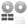 Dynamic Friction 7512-76148 Rotor Kit