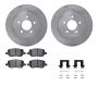 Dynamic Friction 6512-52088 Rotor Kit