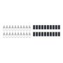 QUICKCAR RACING PRODUCTS QRP57-572-20 Ring Terminal 3/8in 8 Ga w/Heat Shrink 20pk