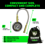 Rhino USA GRLA-GAUGE-75 75 Psi Analog Heavy Duty Tire Pressure Gauge