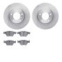 Dynamic Friction 6502-31408 Rotor Kit