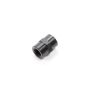AEROQUIP AERFCM5130 1/4in Alum Pipe Coupler Black