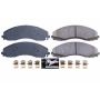 PowerStop Z23-2018A PowerStop - Z23 Daily Driver Carbon-Fiber Ceramic Brake Pads with Hardware Kit