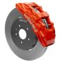 Wilwood 140-15743-R SX6R Front Brake Kit 15in Slotted Red w/ Lines 14+ Chevy Corvette C7