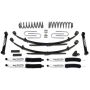 Tuff Country 43802K 87-01 Jeep Cherokee 4x4 3.5in Lift Kit with Rear Leaf Springs (No Shocks)