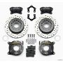 Wilwood 140-10767-D Forged Dynalite P/S Park Brake Kit Drilled Mopar/Dana 2.50in Off w/Snap Ring Brng