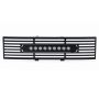 Putco 87182L 11-14 Ford F-150 - EcoBoost Bumper Grille Inserts - Black SS Bar and 10in Luminix Light Bar