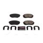 PowerStop Z23-1855 PowerStop - Z23 Daily Driver Carbon-Fiber Ceramic Brake Pads with Hardware Kit