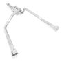 Stainless Works TBTD 2006-09 Trailblazer SS 6.0L 2-1/2in Chambered Exhaust X-Pipe Side Bumper Exit