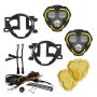KC HiLiTES 97154 KC FLEX ERA 3 LED DM SAE FOG 2-LIGHT MSTR KIT TOYOTA TACOMA 4RUNNER TUNDRA OE
