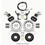 Wilwood 140-15034-D Dynapro Radial4 / MC4 Rear Kit 12.88 Drilled 2006-15 Miata w/Lines & Cables