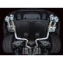 AWE Tuning 3025-42375 AWE 2024 Ford Mustang Dark Horse S650 RWD SwitchPath Catback Exhaust w/ Quad Chrome Silver Tips