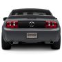Raxiom 49123 05-09 Ford Mustang Coyote Tail Lights- Chrome Housing - Red/Clear Lens