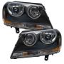 Oracle Lighting 8101-001 SMD Pre-Assembled Headlights, Black, White
