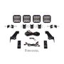 Diode Dynamics DD7268 Jeep JL SS5 4-Pod CrossLink Grille Lightbar Kit Pro - White Combo