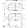 Stoptech 309.08220 Performance 00-05 Spyder MR2 / 00 Celica GT / 04-07 xA/xB Front Brake Pads