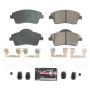 PowerStop Z23-8006 PowerStop - Z23 Daily Driver Carbon-Fiber Ceramic Brake Pads with Hardware Kit